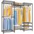 Open Box VIPEK Garment Rack Bedroom Armoires Freestanding Closet Organizer Black Open Box VIPEK Garment Rack Bedroom Armoires Freestanding Closet Organizer Black
