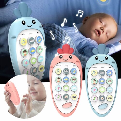 6 To 12Months Baby Cell Phone Toy Sensory Learning Toys For Babies Infant