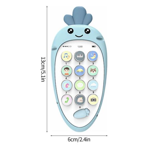 6 To 12Months Baby Cell Phone Toy Sensory Learning Toys For Babies Infant - Image 2