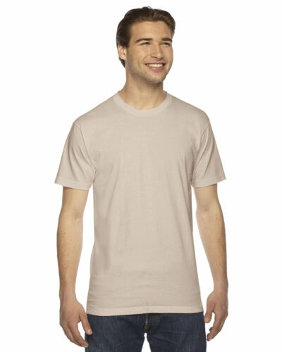 American Apparel Unisex Fine Jersey Short Sleeves T Shirt 2001W XS-3XL - Image 4