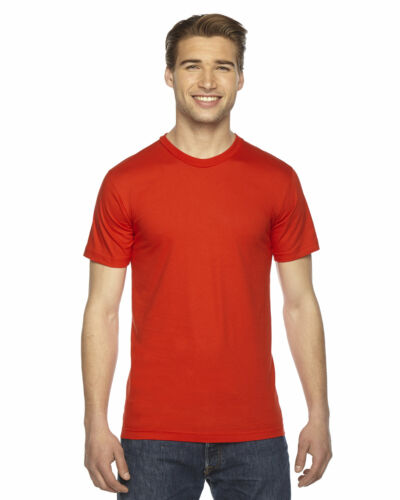 American Apparel Unisex Fine Jersey Short Sleeves T Shirt 2001W XS-3XL - Image 20