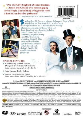 Easter Parade DVD Judy Garland NEW - Image 7