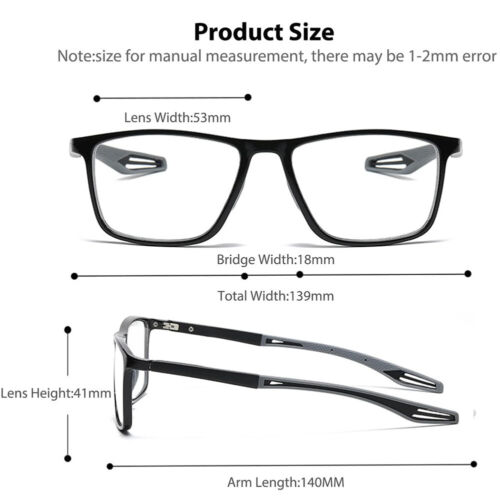 Multifocal Progressive Photochromic Reading Glasses Blue Light Blocking Readers - Image 10
