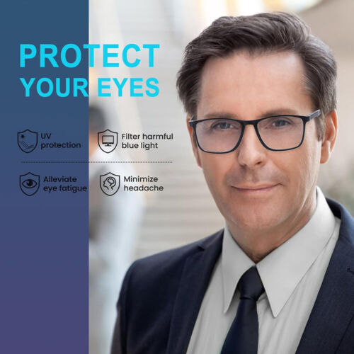 3 Pack Progressive Multifocus Reading Glasses Anti-Blue Light Multifocus Readers - Image 10