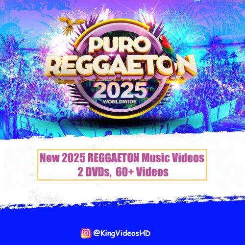 NEW 2025 REGGAETON Music Videos DVDs HD - Los Mejores Videos de Reggaeton en DVD - Image 3