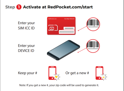 $5/Mo RedPocket Prepaid Wireless Phone Plan+Kit: 100 Talk 100 Text 500MB - Image 7