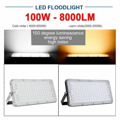 300W 200W 100W LED Flood Light Outdoor Module Spotlight Garden Yard Lamp Bright - Image 12