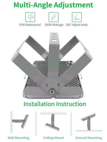 300W 200W 100W LED Flood Light Outdoor Module Spotlight Garden Yard Lamp Bright - Image 30