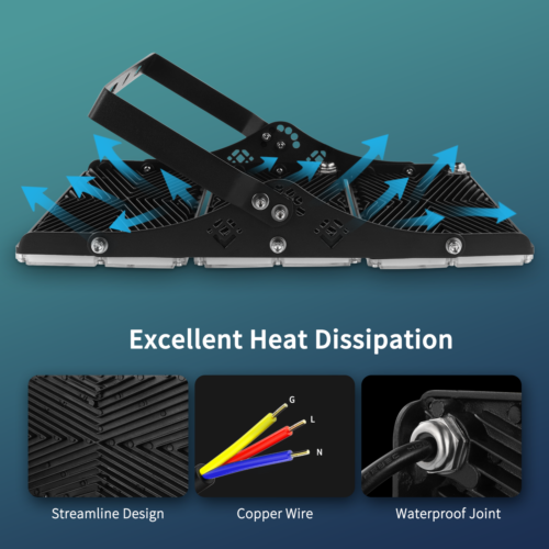 300W 200W 100W LED Flood Light Outdoor Module Spotlight Garden Yard Lamp Bright - Image 46