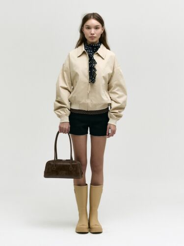 MARGE SHERWOOD SOFT BAGUETTE BAG, BROWN (100% Authentic) - Image 8