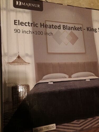 MARNUR Electric Blanket 90" x 100" KINGSize Heated Blanket, Fast Heating 10 Heat - Image 3