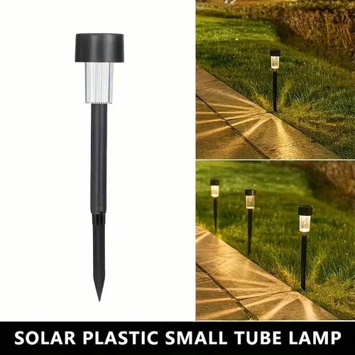 10pcs Solar Power LED Stake Light Patio Outdoor Garden Lawn Waterproof Path Lamp - Image 9