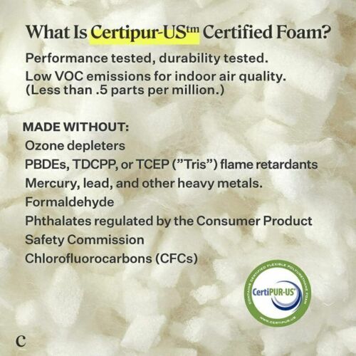 Coop Home Goods Premium Adjustable Loft Pillow Cross Cut Memory Foam Fill  NEW - Image 7