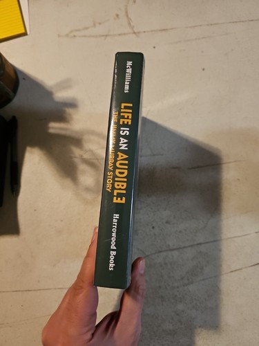 Life Is an Audible: The Jimmy Murray Story (Harrowood Books) Hardcover Sealed - Image 9