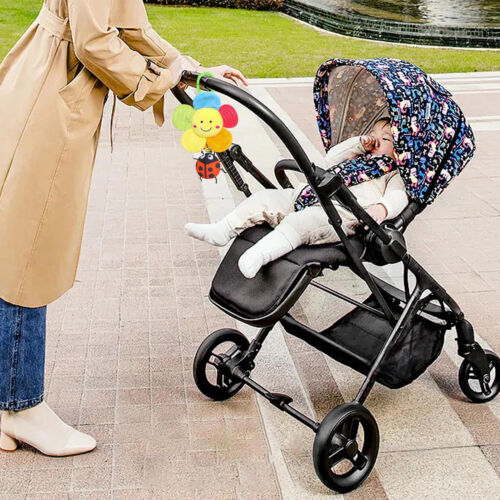 Stroller Hangable Toys Stroller Toy with Hangable Sensory Activity Toys - Image 8