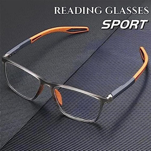 Manly Kicks Reading Glasses, Men's Sports Ultra-Light Anti-Blue Light Presbyopic - Image 3