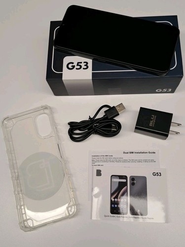 Open Box BLU G53 Duos 2024, 6.5", 4 Gb RAM, 64Gb Android Phone - Black - Image 3