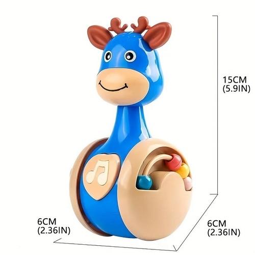 Tumbler Wobbler Toys for Infant Boy Girl - Perfect for Learning to Climb & Early - Image 5