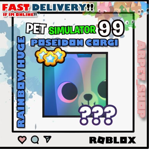 PET SIMULATOR 99 - PS99 - PET SIM 99 | Rainbow Huge - CHEAPEST - Image 131