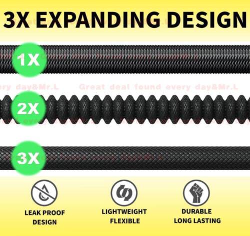 5 Time Stronger Deluxe Expandable Flexible Garden Hose Water Hose 25 50 75 100FT - Image 3