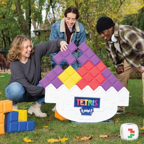 TETRIS PUZZLE FAMILY PARTY BLOCK XL TUMBLE GAME GAMES FOR ADULTS FRIENDS BIG FUN - Image 3