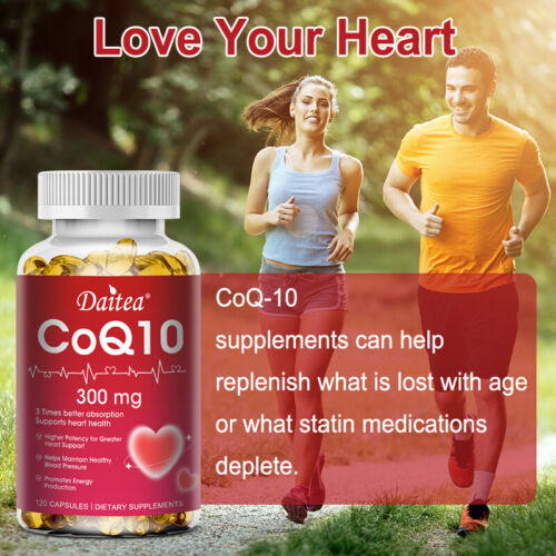Coq10 300mg Capsules - Supports Nerve & Muscle Health,Promotes Energy & Vitality - Image 4