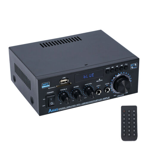 NEOHIPO AK45 Stereo Audio Amplifier Receiver 300Wx2 Home Dual Channel Bluetooth - Image 3