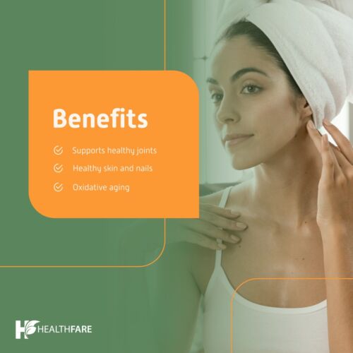 Hyaluronic Acid 250mg 210 Capsules 25mg of Vitamin C For Joint and Skin Health - Image 6