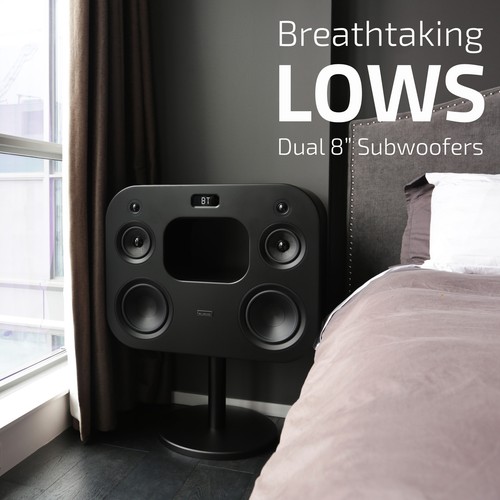 Fluance Wireless High Fidelity Music System w/ Powerful Amplifier 8'' Subwoofer - Image 4