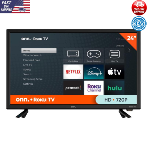 24" Class HD 720P LED Display Roku Smart Television 60 Hz Refresh Rate TV - Image 3