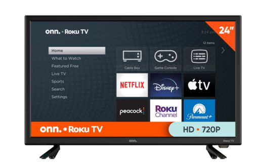 24” Class HD LED Roku Smart Television 60hz Refresh Rate VESA Mount Compatible - Image 2
