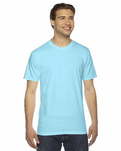 American Apparel Unisex Fine Jersey Short Sleeves T Shirt 2001W XS-3XL - Image 2