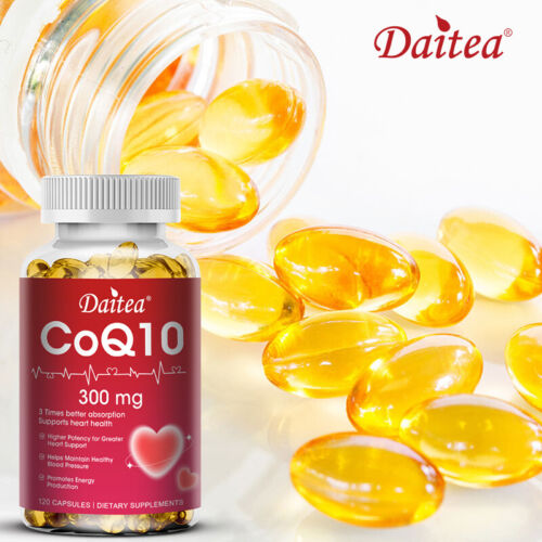 Coq10 300mg Capsules - Supports Nerve & Muscle Health,Promotes Energy & Vitality - Image 2