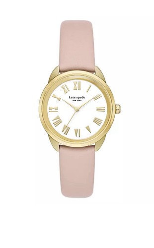 Kate Spade Watches Metro Three-Hand Brown Leather Watch KSW 1464 NEW IN BOX - Image 2
