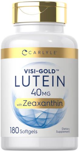 Lutein and Zeaxanthin 40 mg | 180 Softgels | Eye Health Vitamins | by Carlyle - Image 2