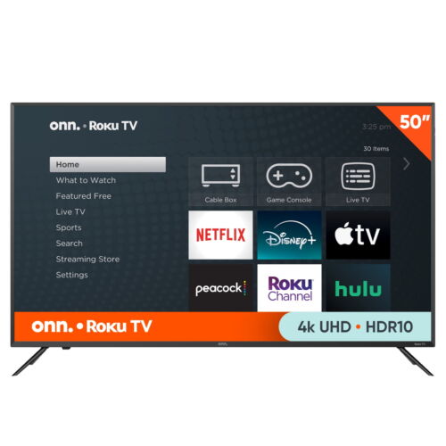 NEW 50 inch Class 4K UHD (2160P) LED Roku Smart Television HDR TV - Image 2