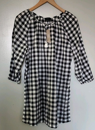 NWT Saga Made In Italy Gauzy Maxi Dress Womens OS Gray Lagenlook Beach Boho - Image 2