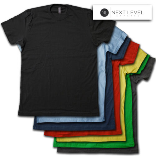 Next Level Apparel 3600 Premium Cotton T-SHIRT - 4.3 oz Super Soft Blank Shirts - Image 2