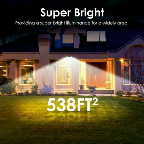 Waterproof 100 LED Solar Powered Light Outdoor PIR Motion Sensor Garden Security - Image 2