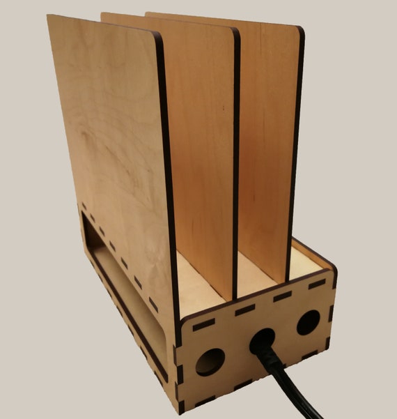 Charging Station SVG + Ai Laser Cut Files -- INSTANT DOWNLOAD - Image 7