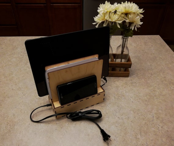 Charging Station SVG + Ai Laser Cut Files -- INSTANT DOWNLOAD - Image 8