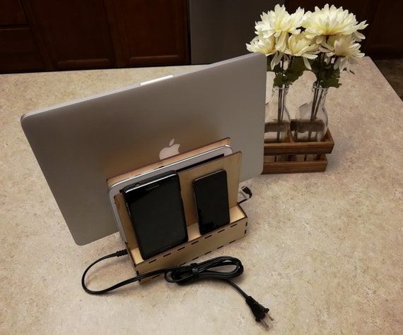 Charging Station SVG + Ai Laser Cut Files -- INSTANT DOWNLOAD - Image 9