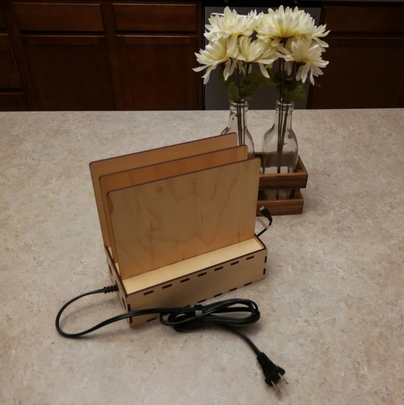 Charging Station SVG + Ai Laser Cut Files -- INSTANT DOWNLOAD - Image 4