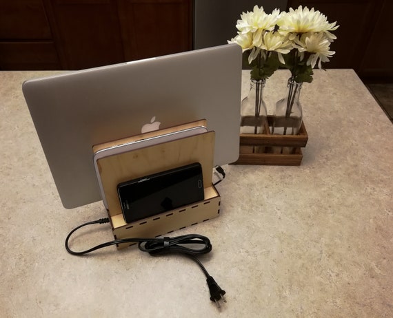 Charging Station SVG + Ai Laser Cut Files -- INSTANT DOWNLOAD - Image 5