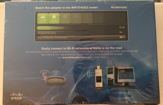 BRAND NEW Linksys Wireless-G USB Adapter - Image 2