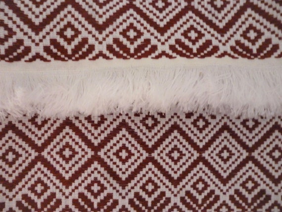 Woven Cotton Blend Bedspread: Greek Double Bed Cover, Traditional Pattern - Image 9