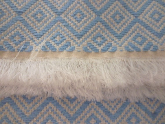 Woven Cotton Blend Bedspread: Greek Double Bed Cover, Traditional Pattern - Image 6