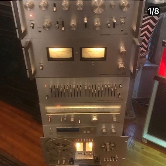 Pioneer Spec Home Stereo Vintage 1976 Spec-1 Spec-4 Sg-9500 Rt-707 hpm-1500 Pl-540 Dt-400 Tx-9500 II - Image 6