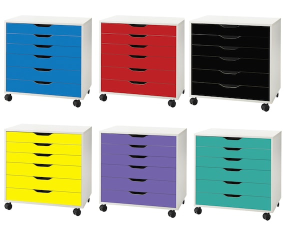 Solid Color Skins for IKEA Alex Furniture - 4 Styles & 69 Colors (Furniture NOT Included!)