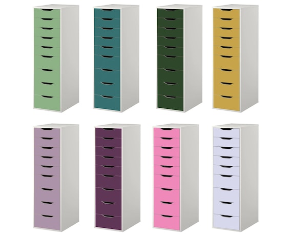 Solid Color Skins for IKEA Alex Furniture - 4 Styles & 69 Colors (Furniture NOT Included!) - Image 3